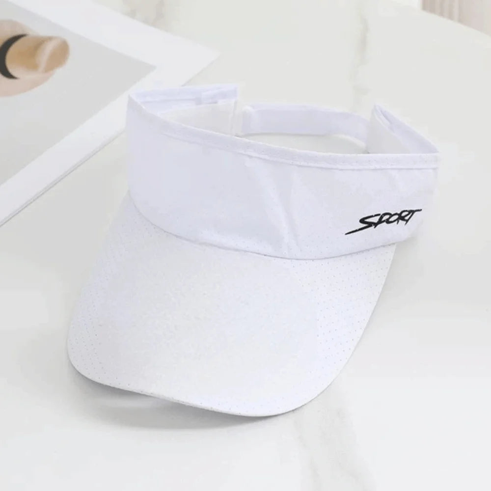 Casquette à visière avec ventilateur